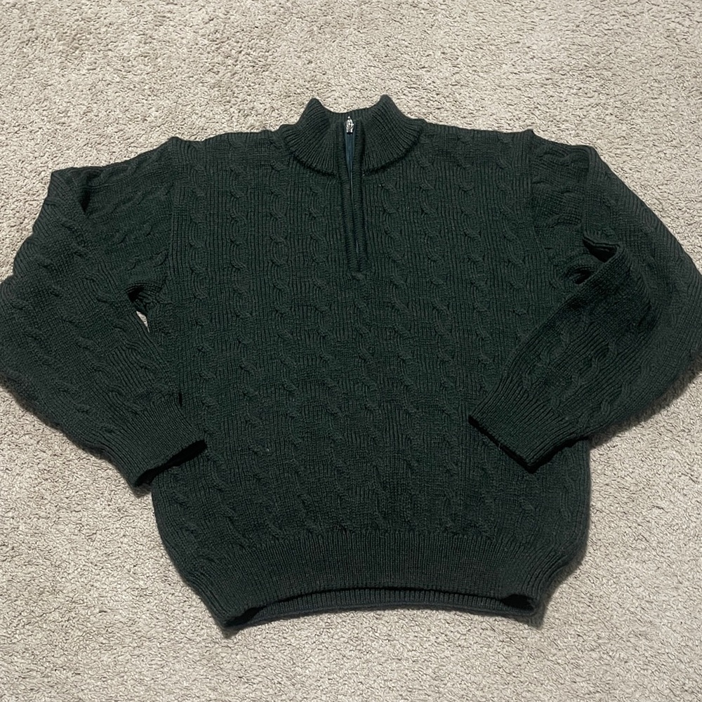 MAGEE 1866 Irland Gerald Merino Wool Cable Knit Sweater